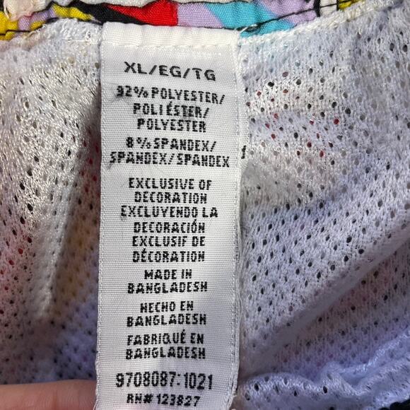 OH SNAP DRILL CLOTHING Lined Swim Shorts Trunks Comics Extra Large‎ XL 32 - Picture 3 of 4